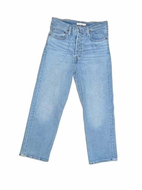 Levi's Denim - Levi's Ribcage Straight Ankle Jeans Size 31 Medium Wash Denim